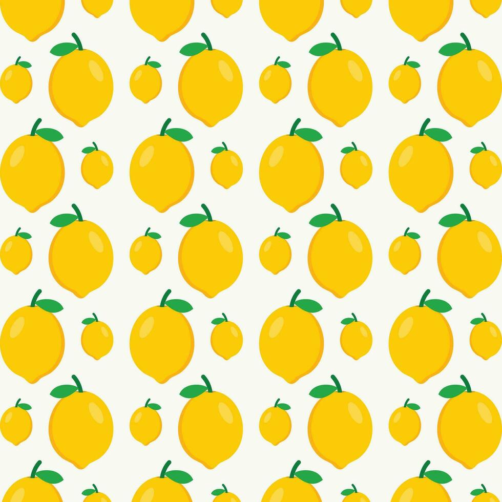 Lemon design vector illustration seamless repeating pattern background
