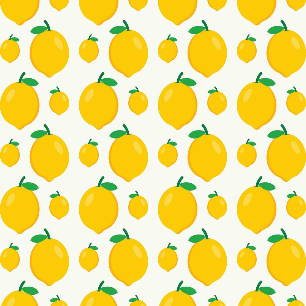 Lemon design vector illustration seamless repeating pattern background