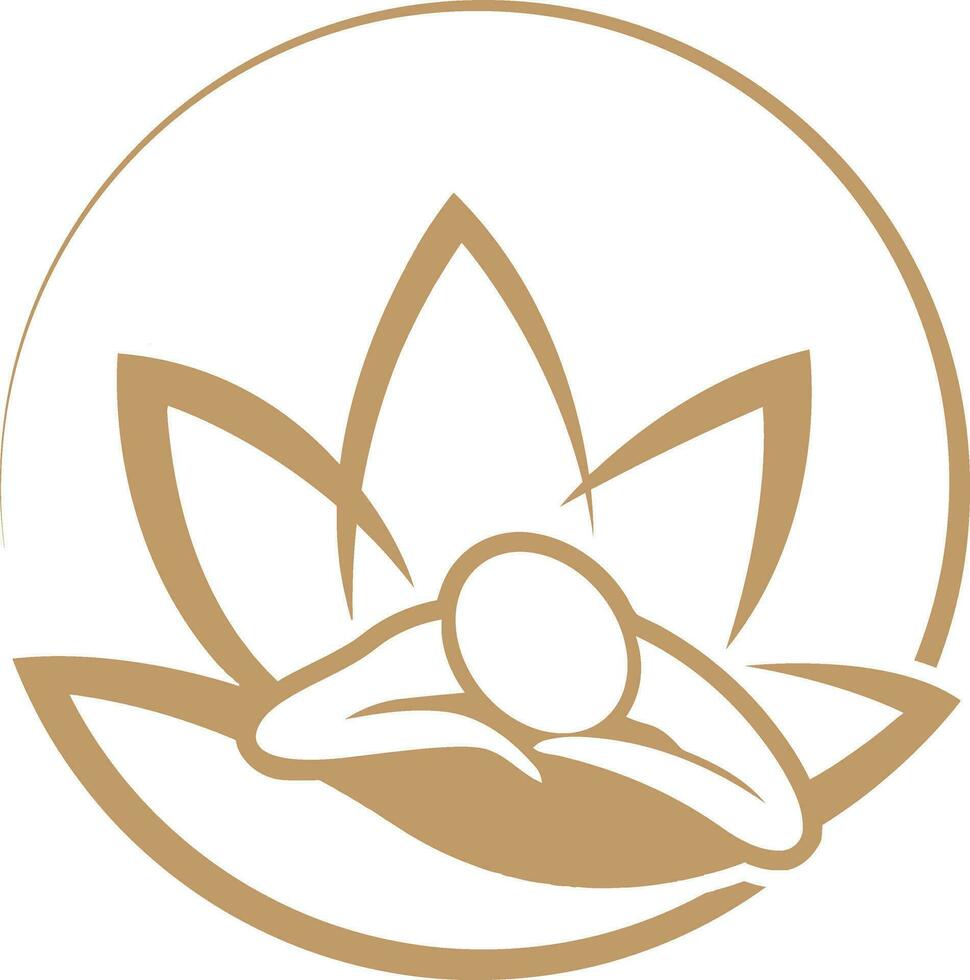 Spa Massage Logo vector