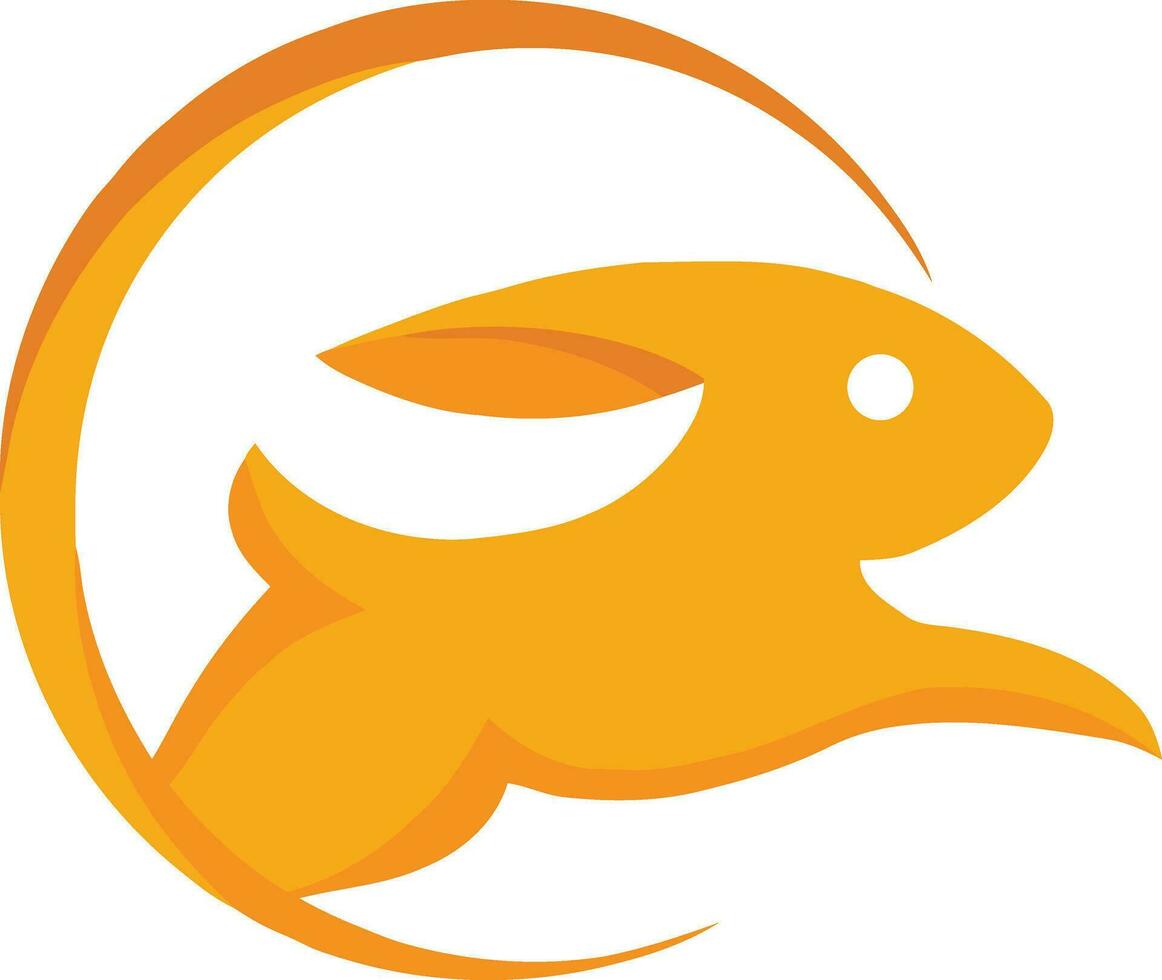 Rabbit Logo design vector