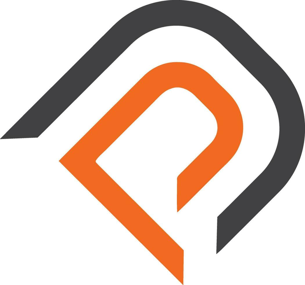 Creative DP Letter Logo vector
