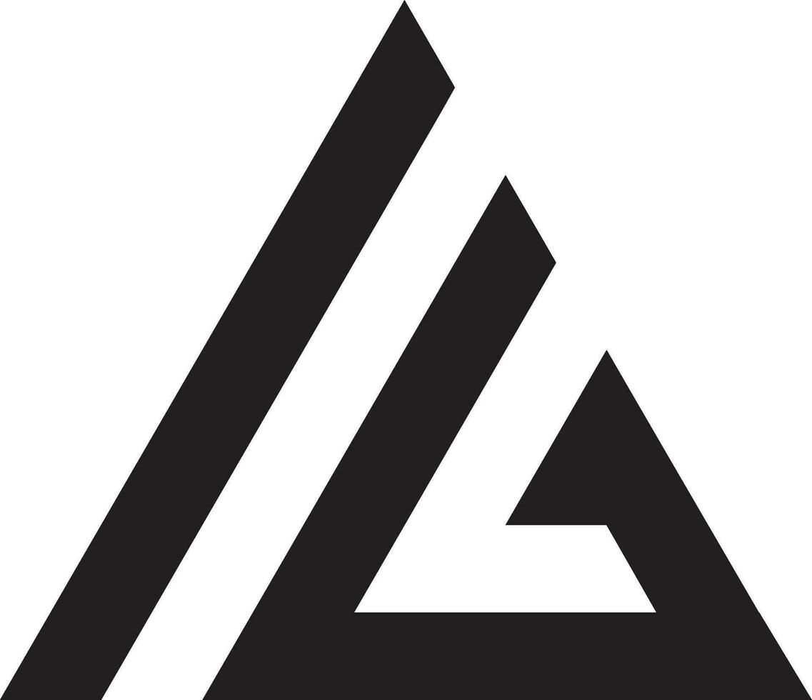 AG Logo design vector