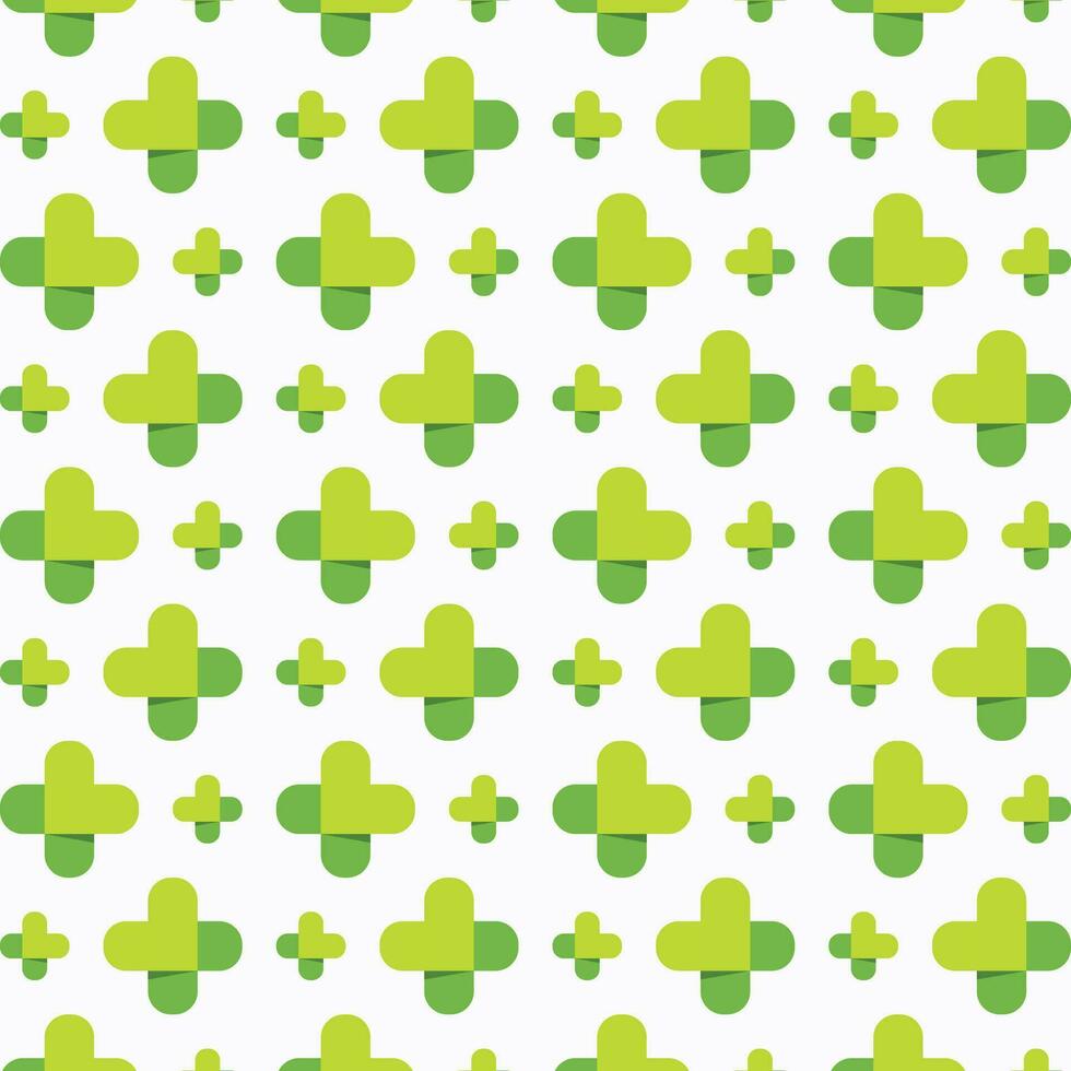 Green medical abstract colorful pattern vector illustration