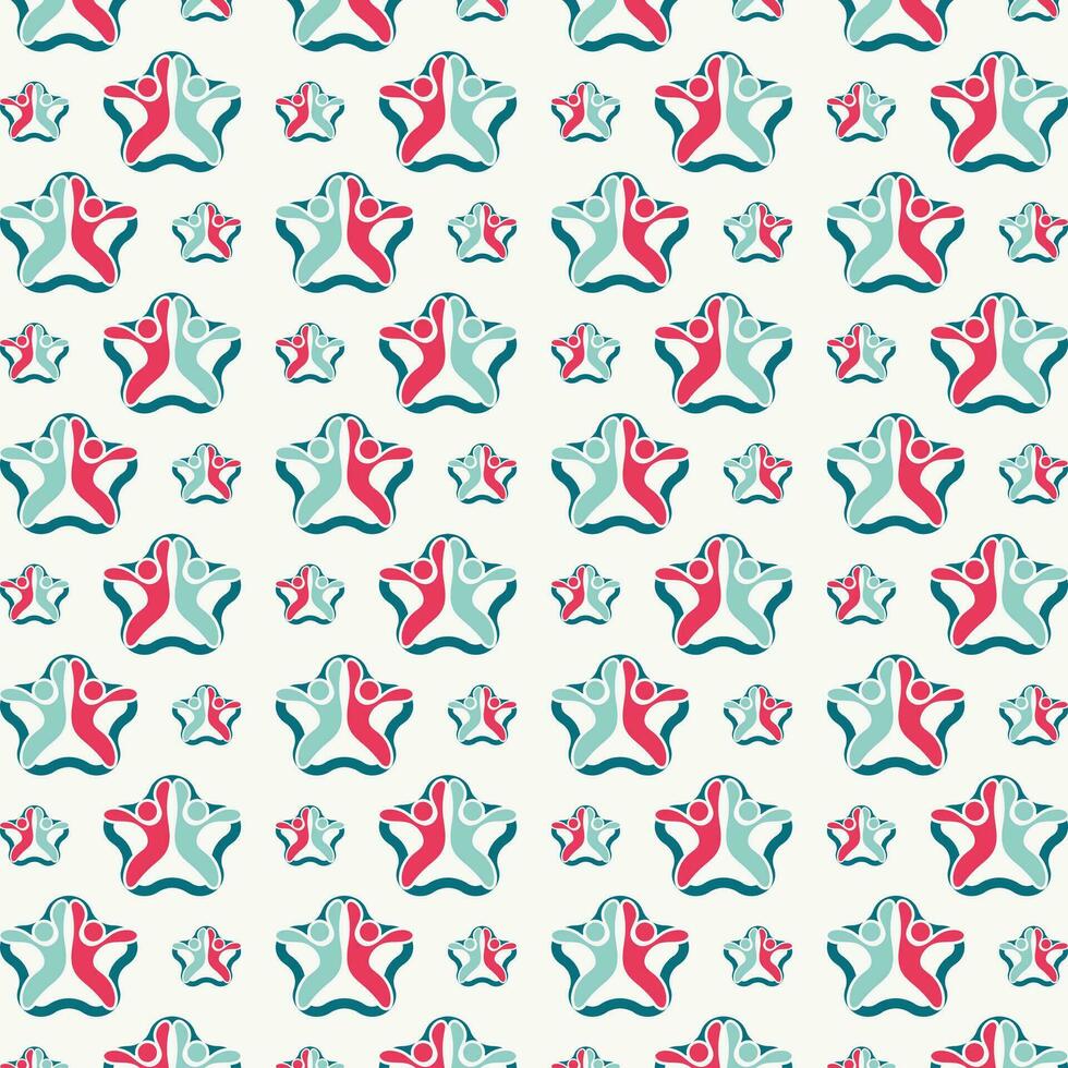 Kindergarten seamless pattern design beautiful vector illustration