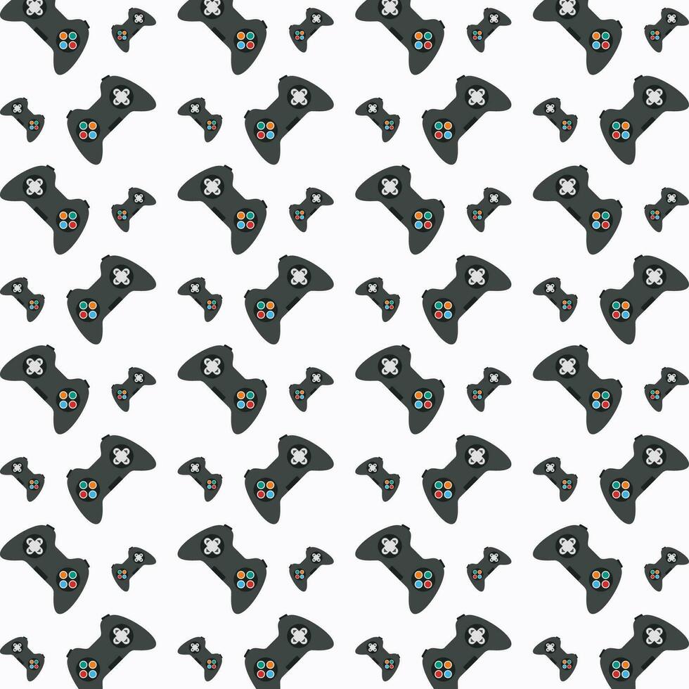 Control Pad pattern design colorful abstract vector illustration background