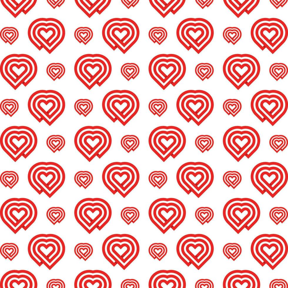 Infinite love trendy smart pattern colorful illustration background vector