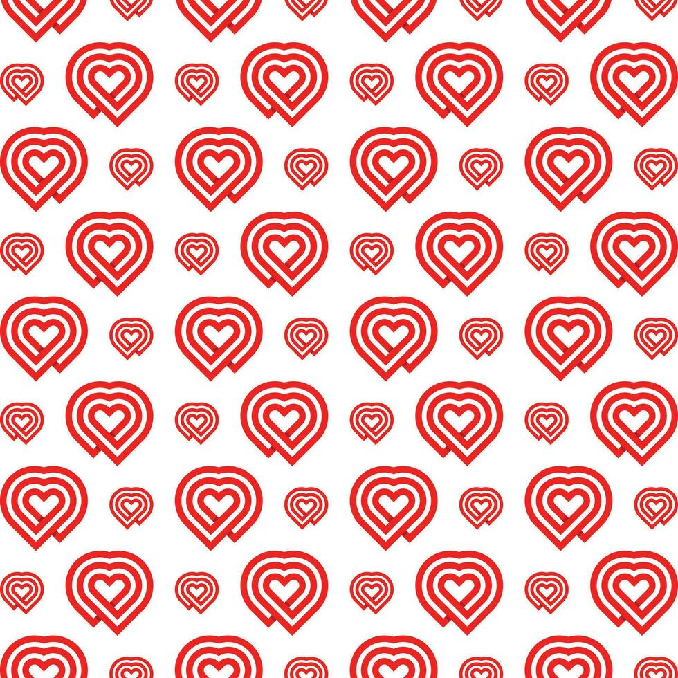 Infinite love trendy smart pattern colorful illustration background vector