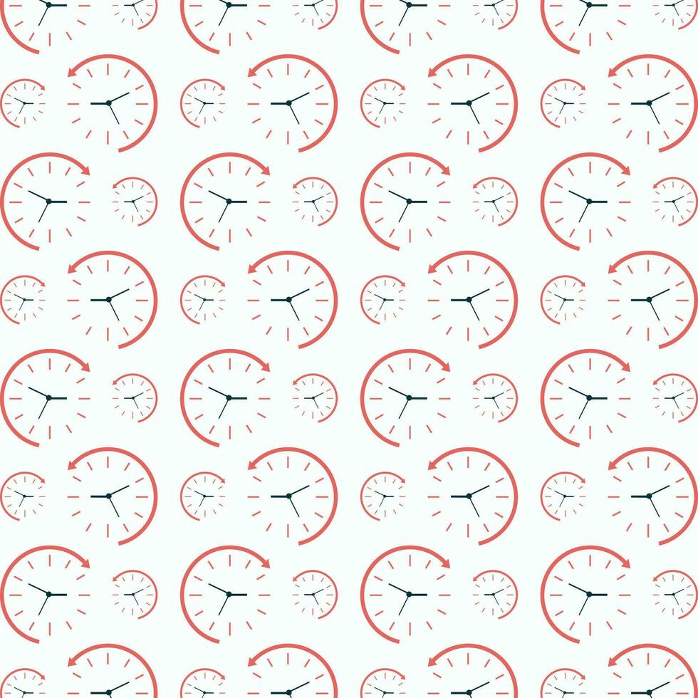 Clock instrument abstract colorful pattern vector illustration