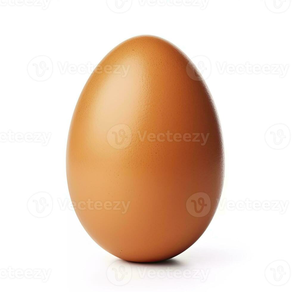 AI generated Egg isolated on white background. AI Generated photo