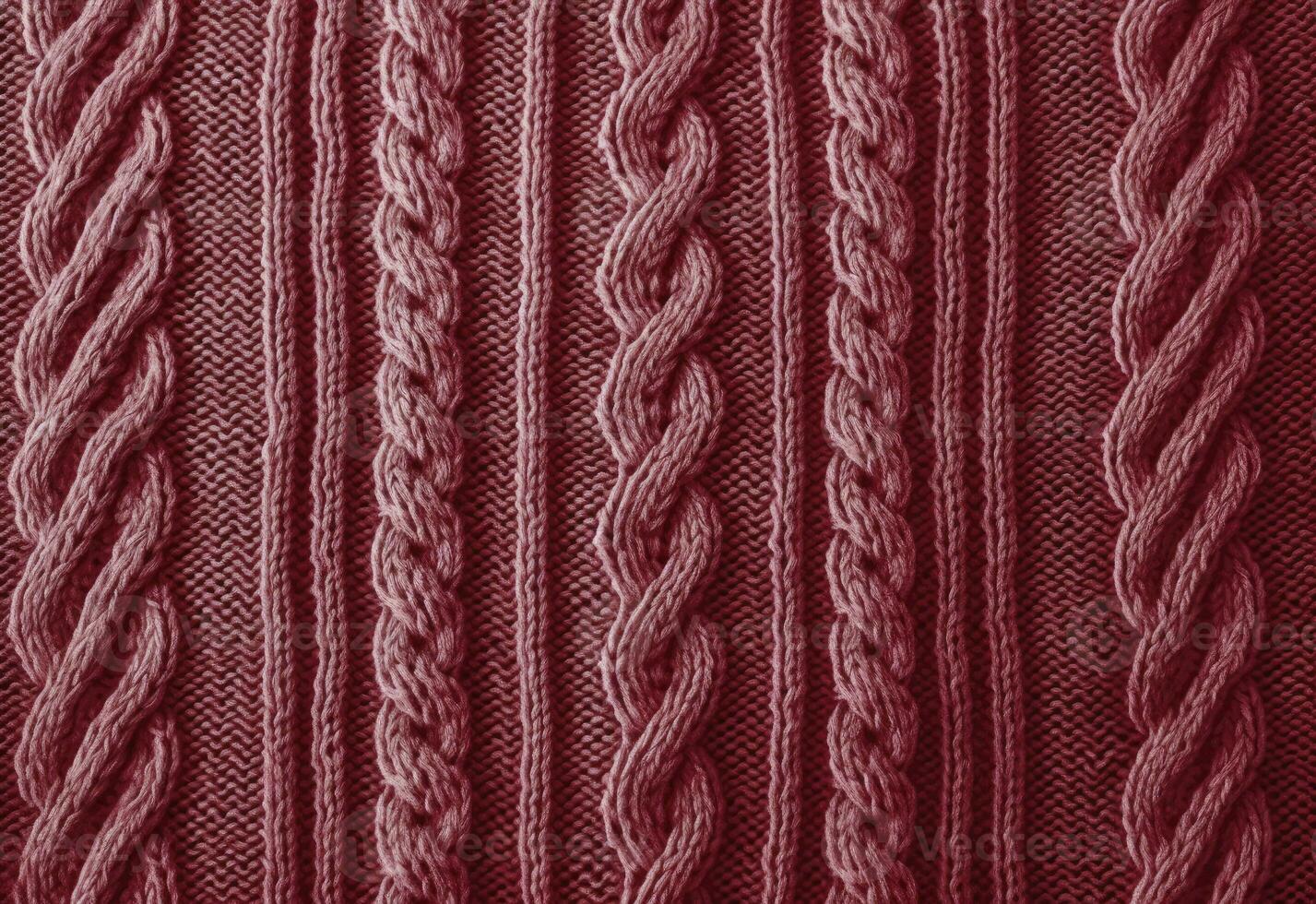 AI generated Knitted sweater texture, background with copy space. AI Generated photo