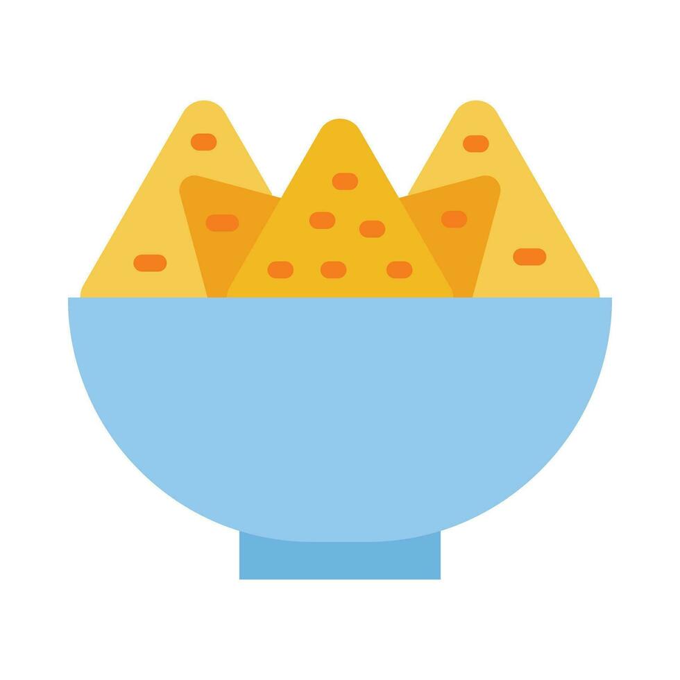 Nachos Vector Flat Icon For Personal And Commercial Use.