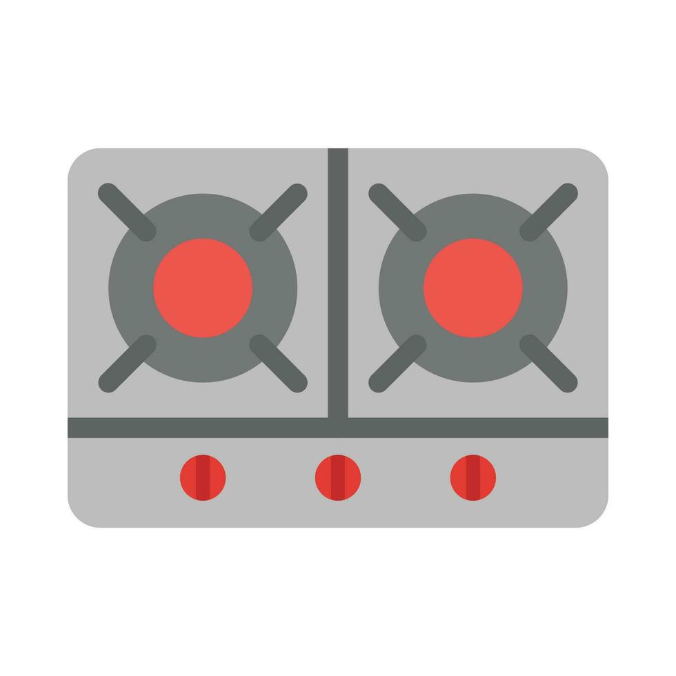 Cooking Stove Vector Flat Icon For Personal And Commercial Use.