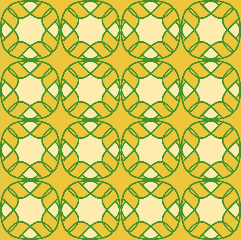 yellow light sunny green mint olive forest mandala seamless pattern floral creative design background vector illustration