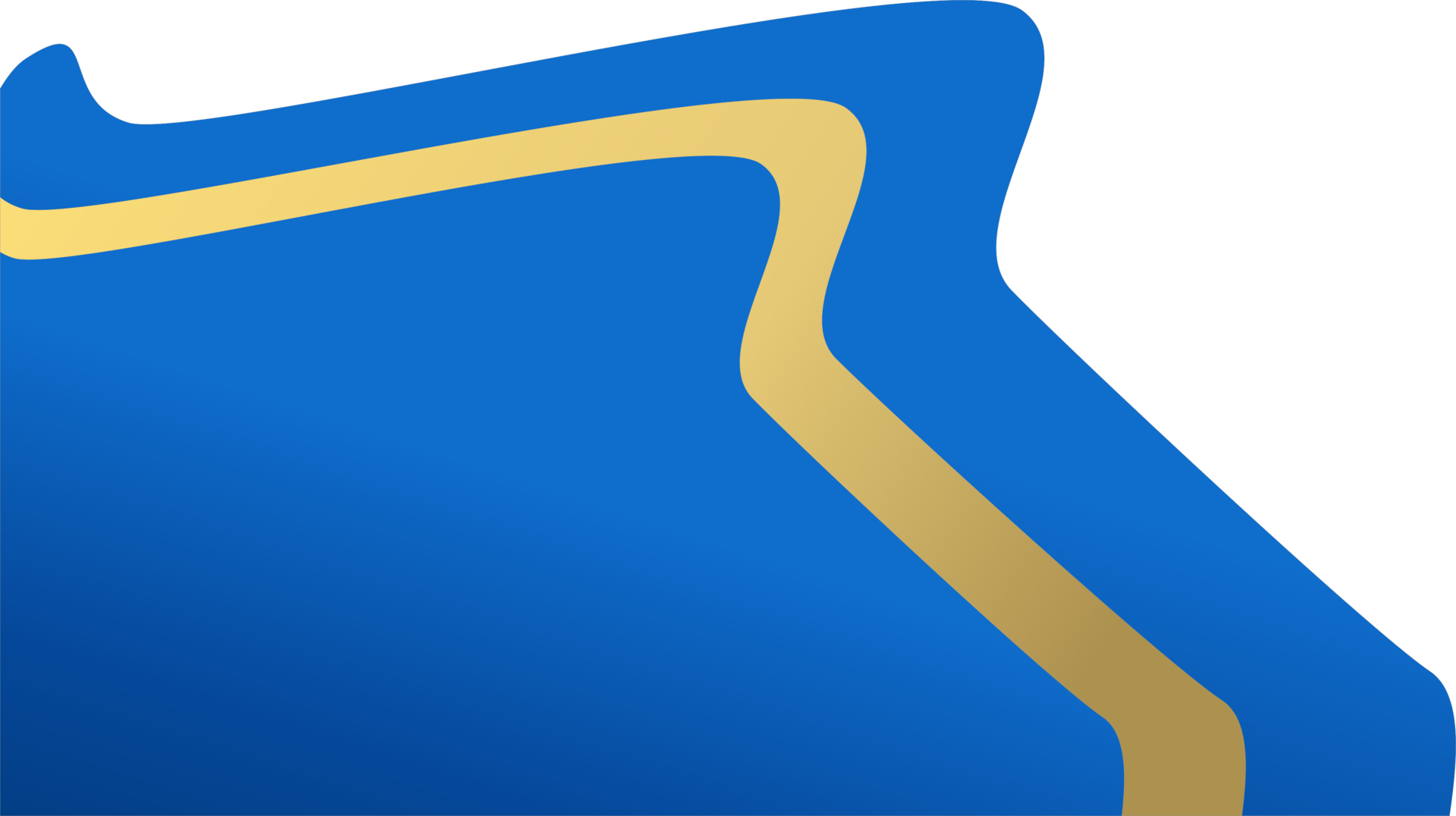 Blue with stripe gold corner. Corner design element 35920934 PNG