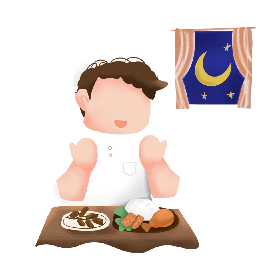 Iftar Ramadan illustration png