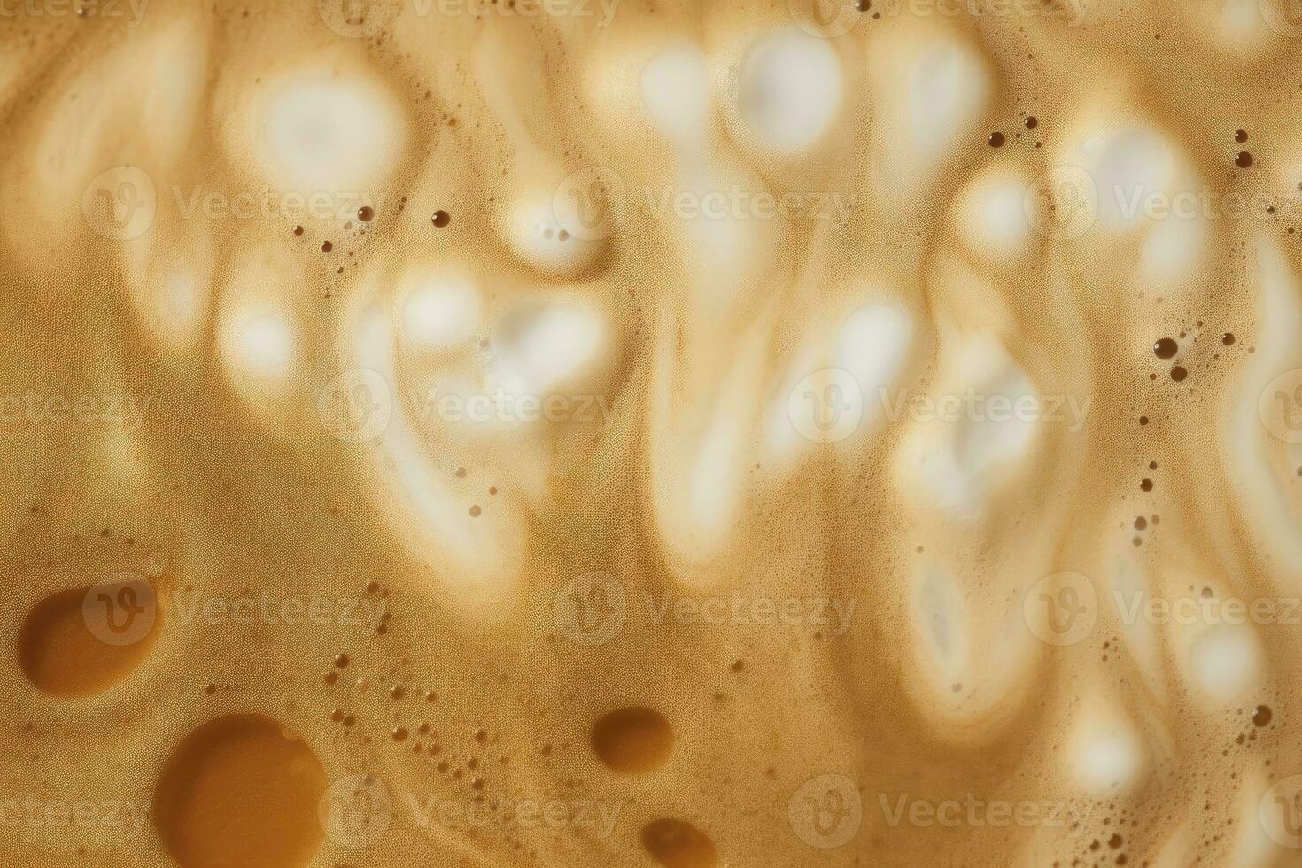 AI generated Coffee foam texture. AI Generated photo