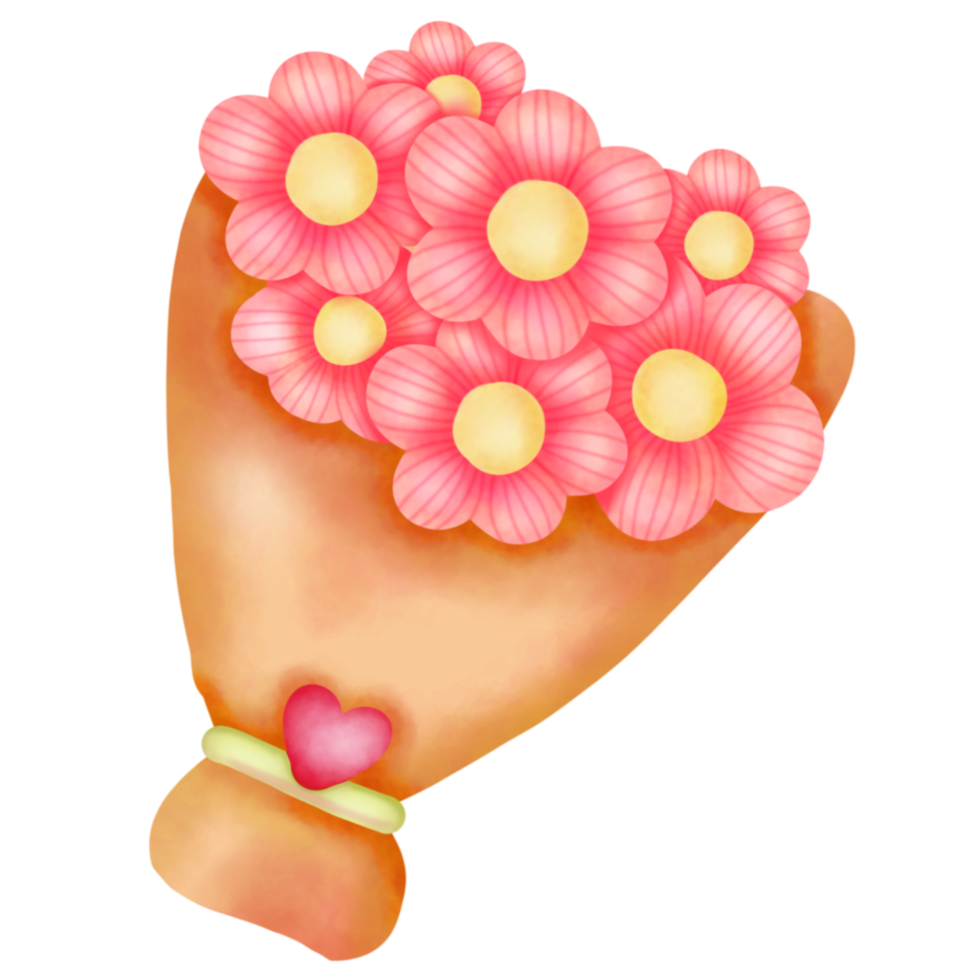 bunch of flowers valentine 35922569 PNG