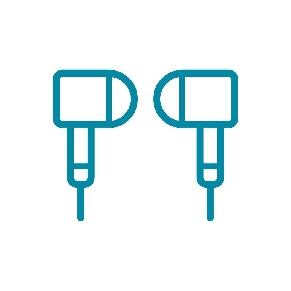 earphone vector icon