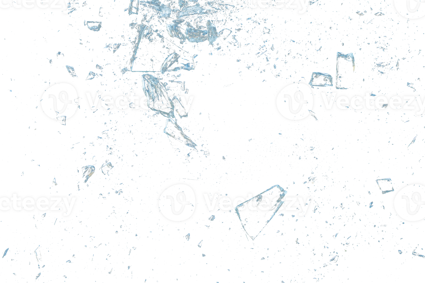 broken glass particle texture png