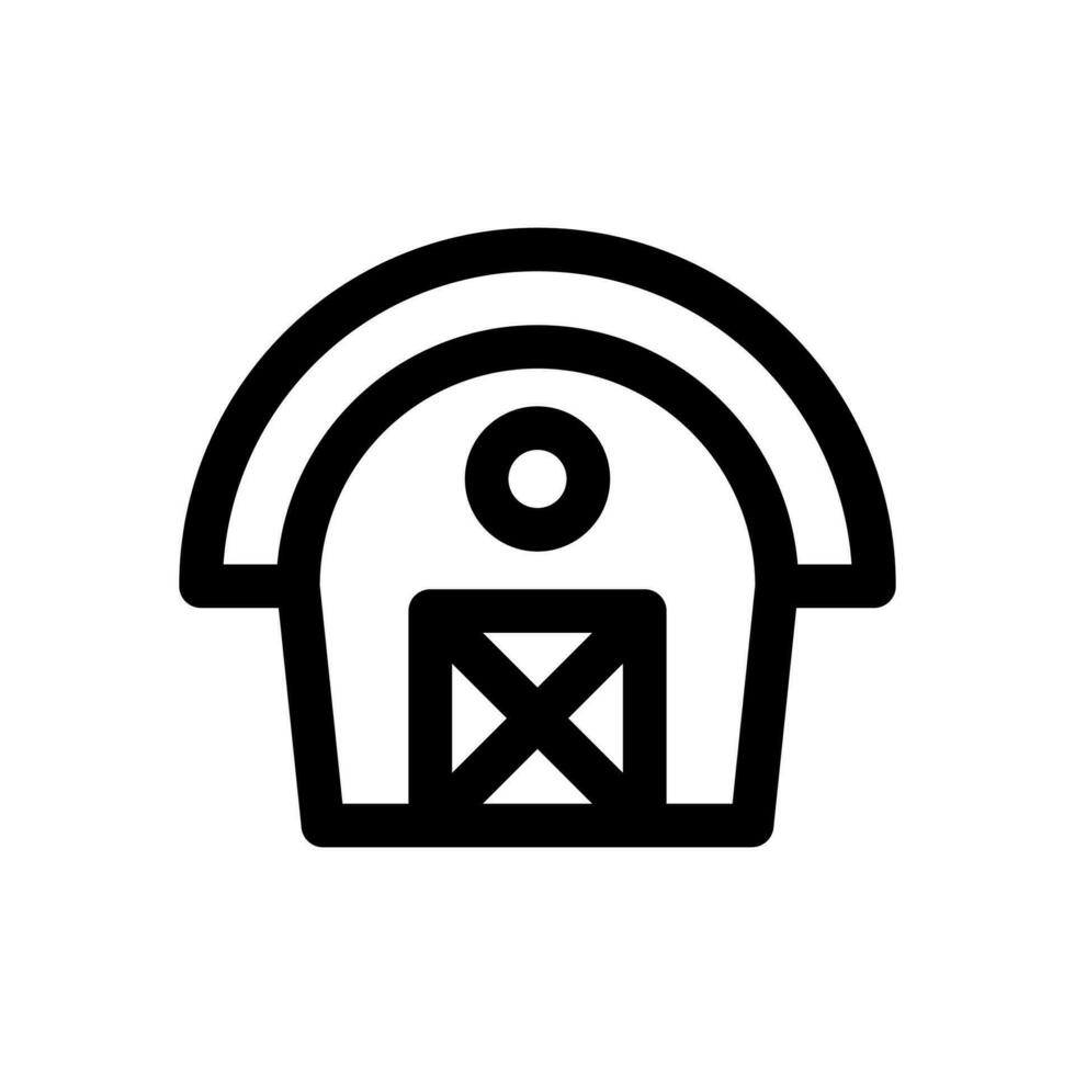 Barn icon design template vector