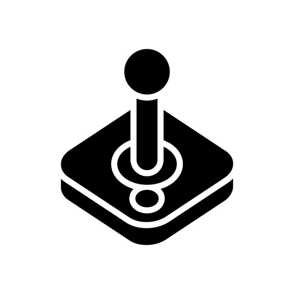 Joystick icon design template vector