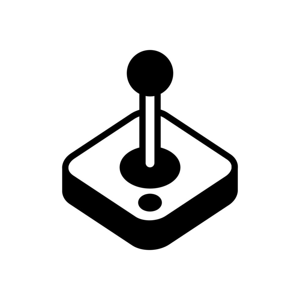 Joystick icon design template vector