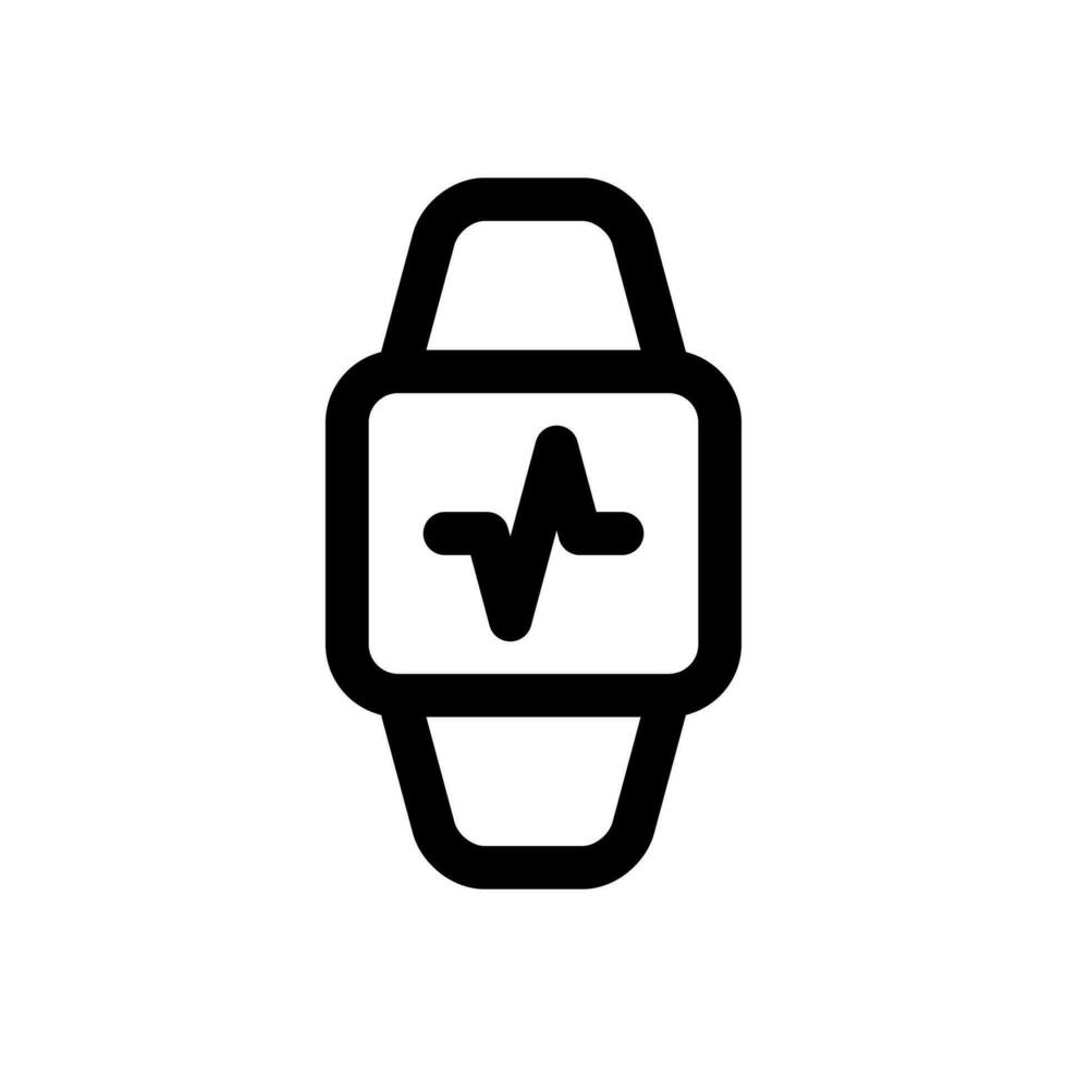 Fitness tracker icon design template vector