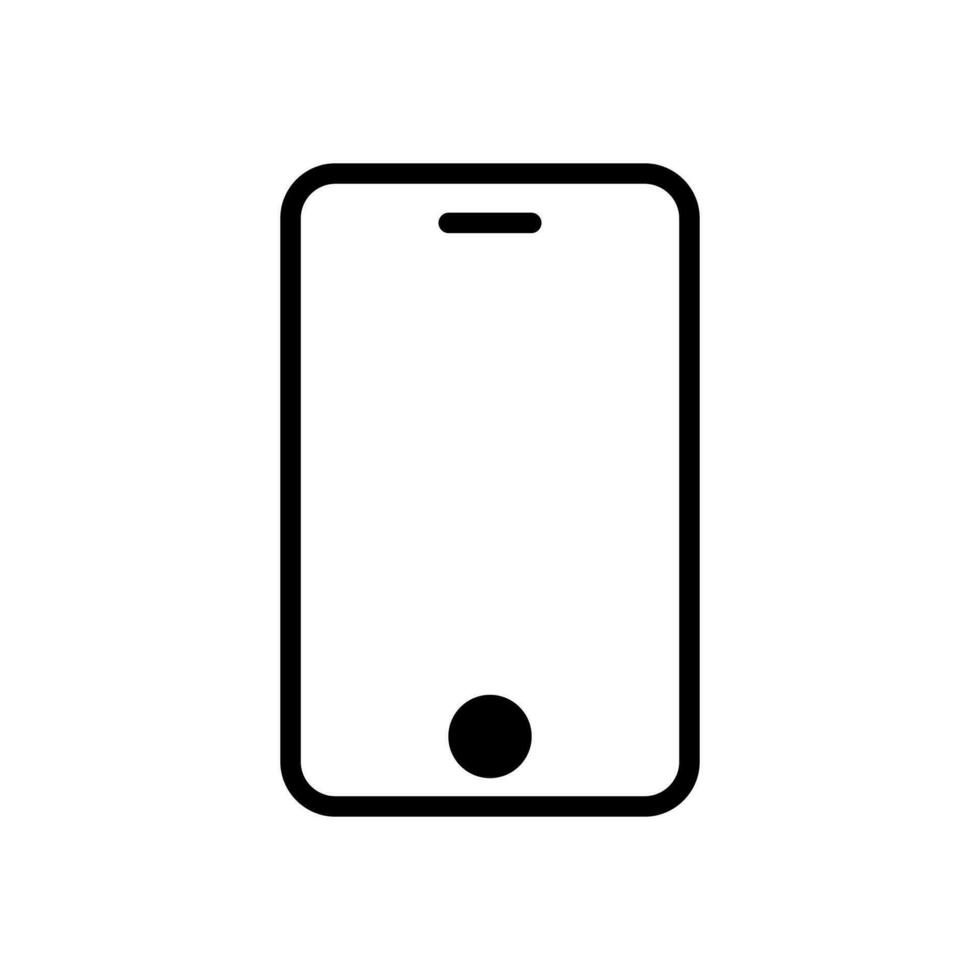 Smartphone icon design template vector