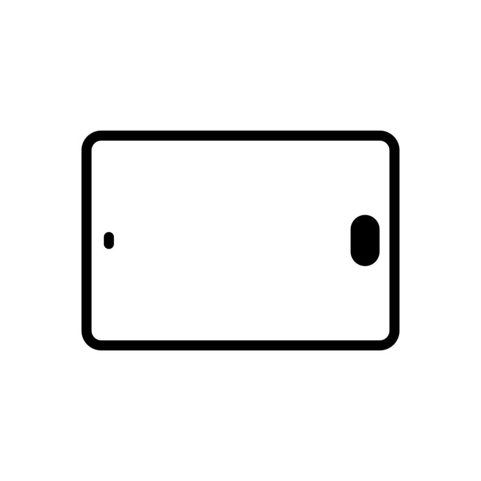 tablet icon design template vector