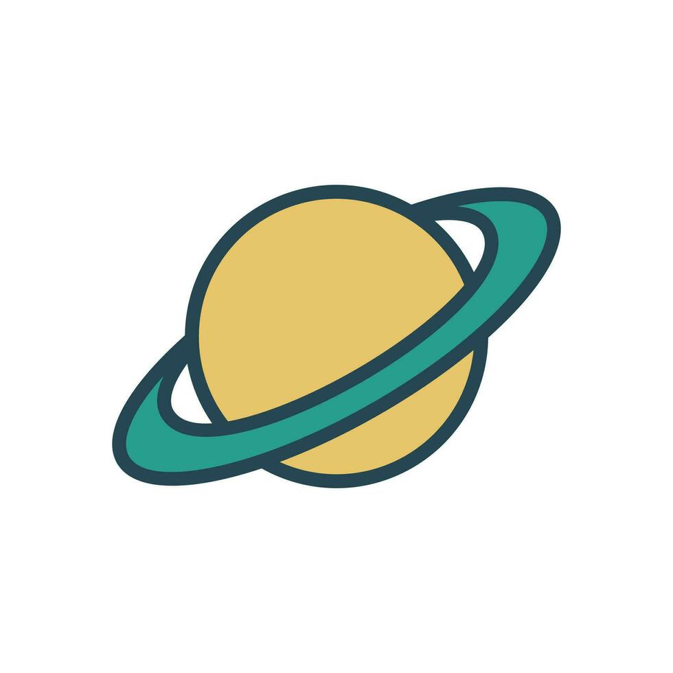 Planet icon design template vector