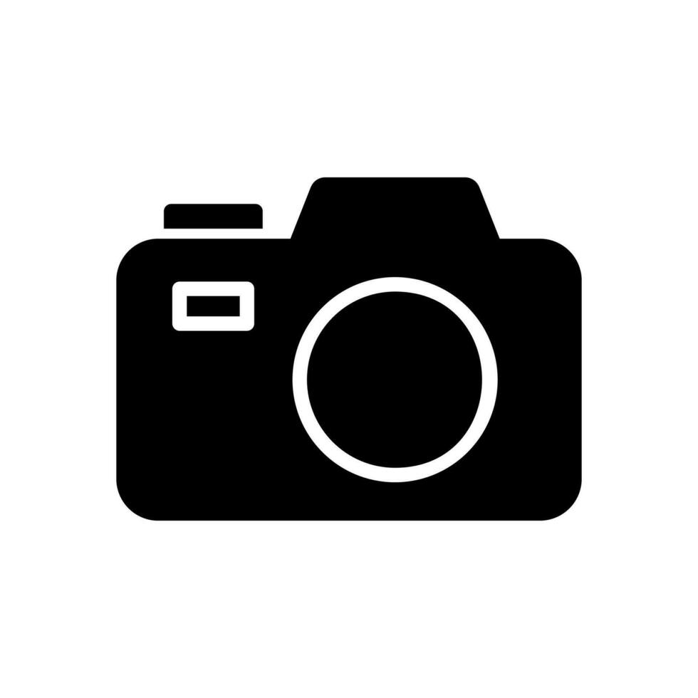 Camera icon design template vector