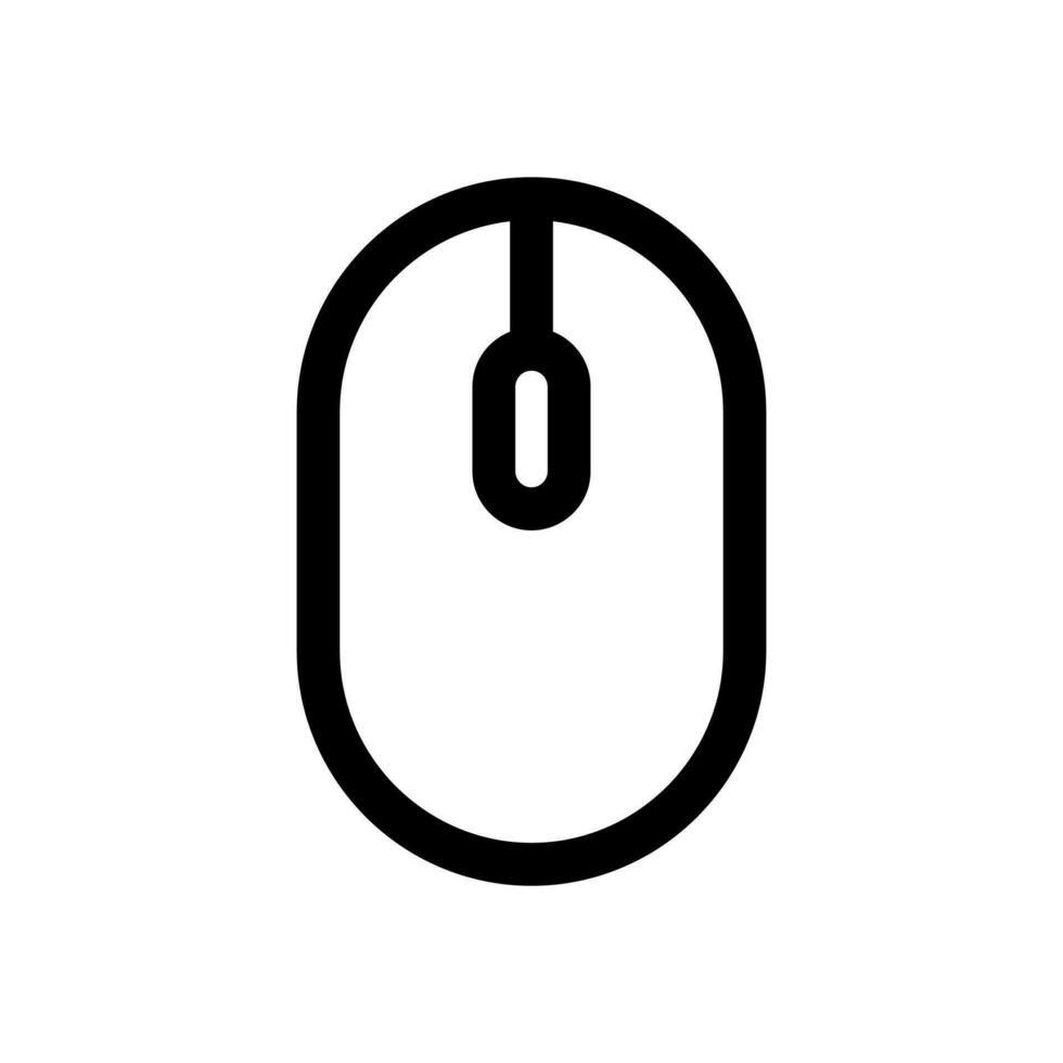Mouse icon design template vector