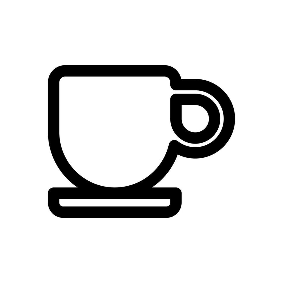 Coffee mug icon design template vector