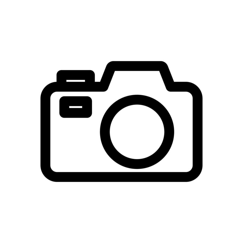 Camera icon design template vector