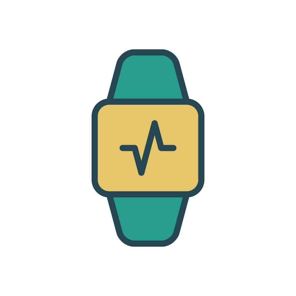 Fitness tracker icon design template vector