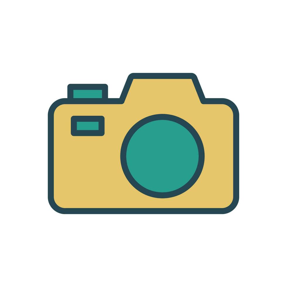 Camera icon design template vector