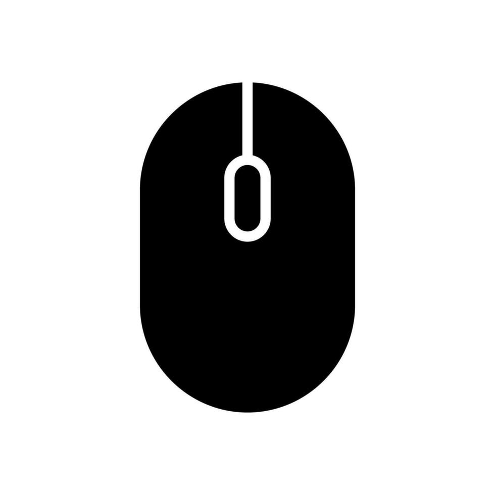 Mouse icon design template vector