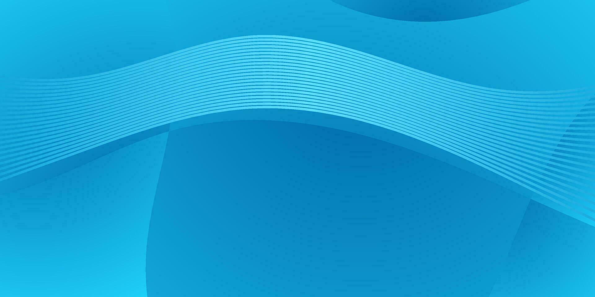 abstract light blue background with glowing lines vector