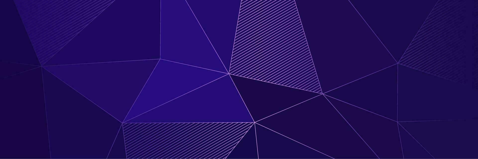 abstract purple geometric elegant background with triangles lines vector