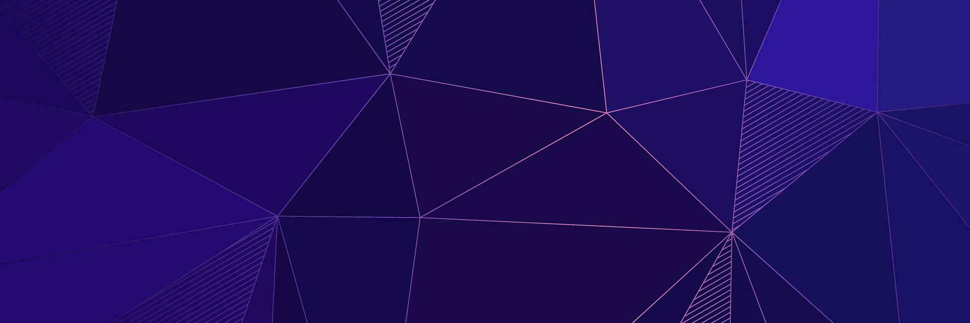 abstract purple geometric elegant background with triangles lines vector