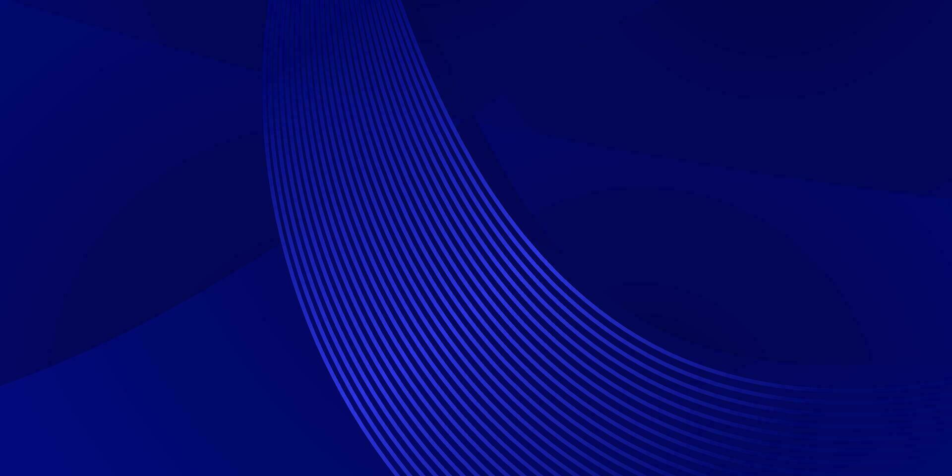 abstract dark blue background with glowing lines vector