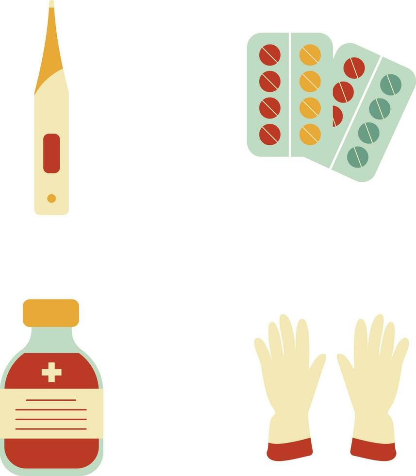 World Diabetes Day Illustration Set. With Cartoon Design. Isolated Vector Icon.