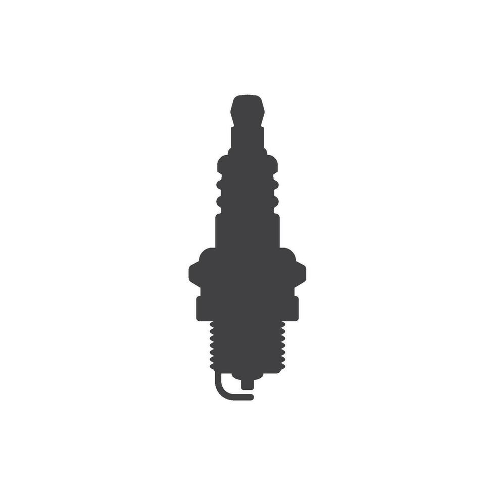 spark plug icon vector