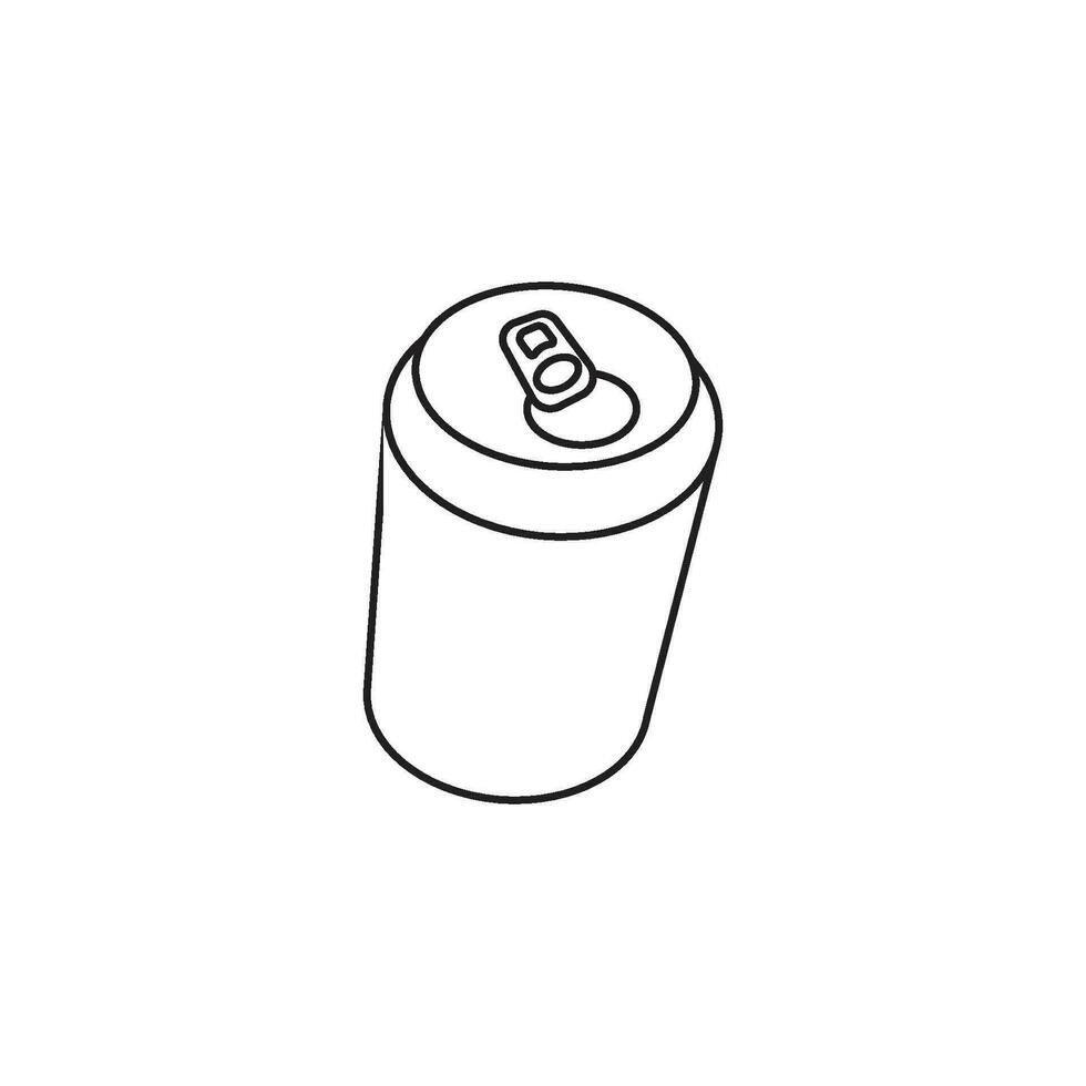 soda can icon vector