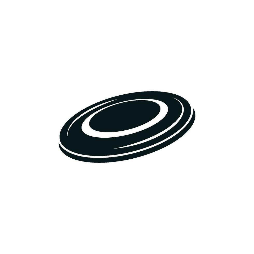 frisbee icono vector