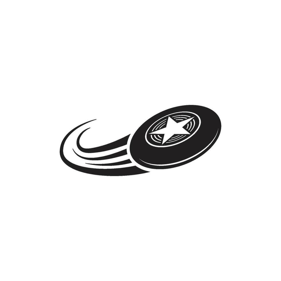 frisbee icon vector