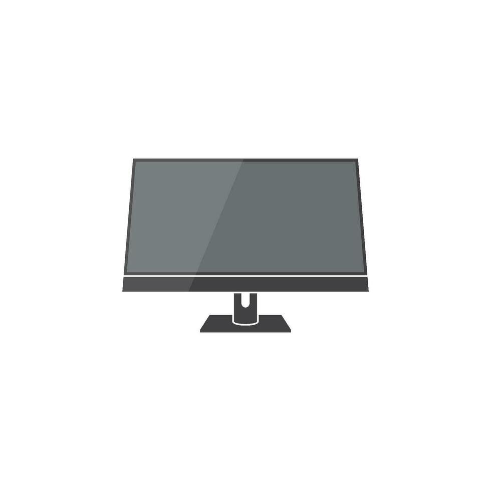 computer monitor icon vector