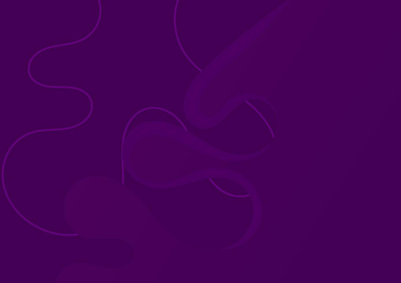 Abstract vector background. Purple-colored with wave patterns. Featuring a copy space area. Suitable for presentation slides, banners, homepages, websites, covers, and wallpapers.