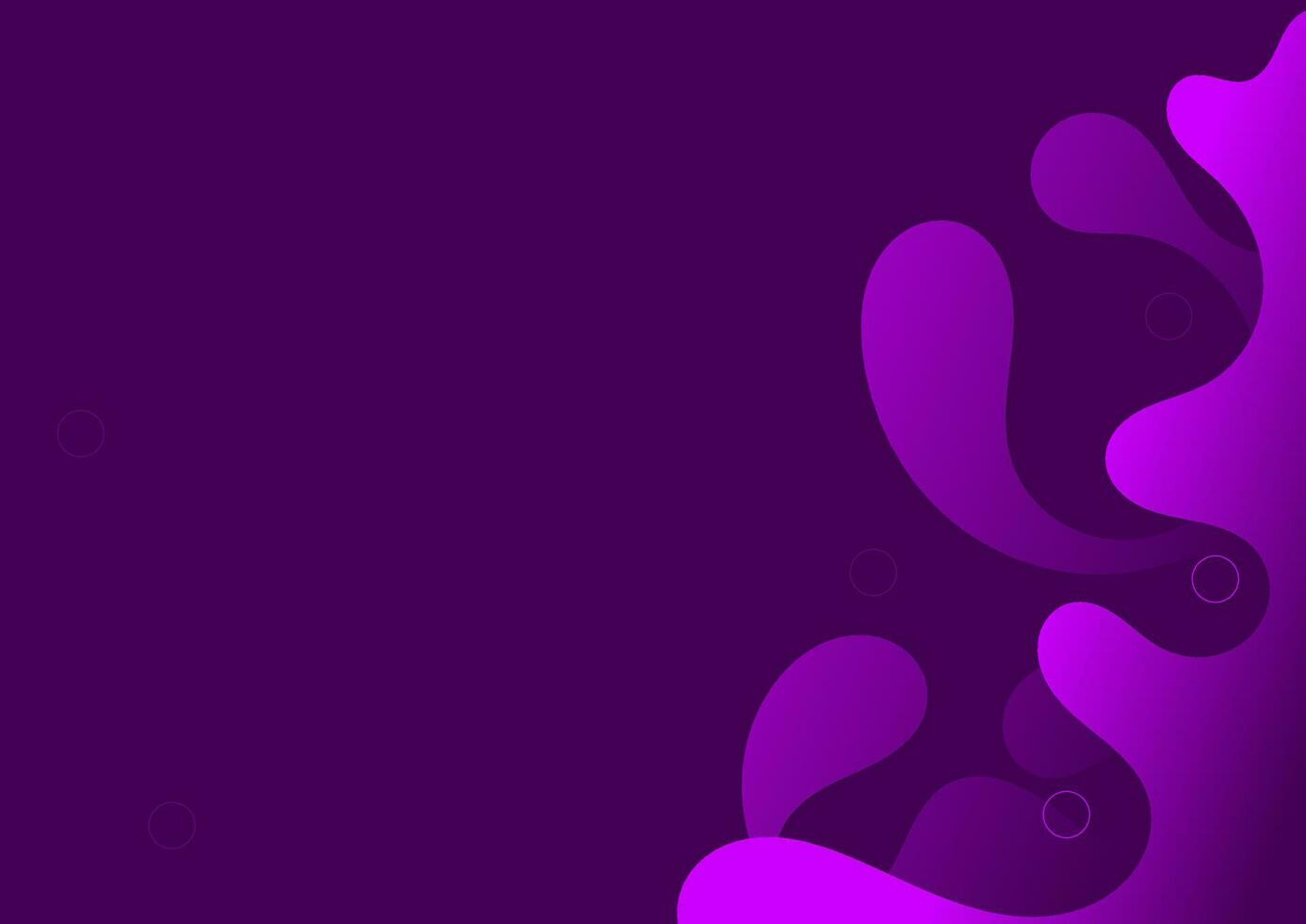 Abstract vector background. Purple-colored with wave patterns. Featuring a copy space area. Suitable for presentation slides, banners, homepages, websites, covers, and wallpapers.