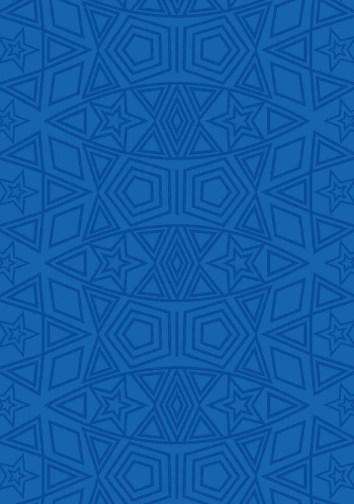 geometric background blue color Free vector